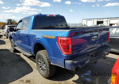 2022 Ford F150 Supercrew из США, поврежденный, VIN 1FTEW1E80NFC02950